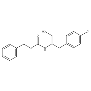 benzyl N-[1-(4-chlorophenyl)-3-hydroxypropan-2-yl]carbamate Structure