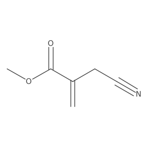 2-(Cyanomethyl)acrylic acid methyl ester结构式