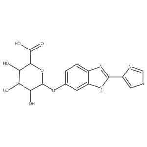 5-Hydroxythiabendazole glucuronide结构式
