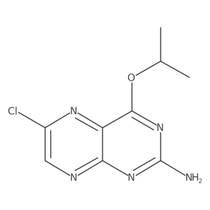6-Chloro-4-isopropoxypteridin-2-amine Structure