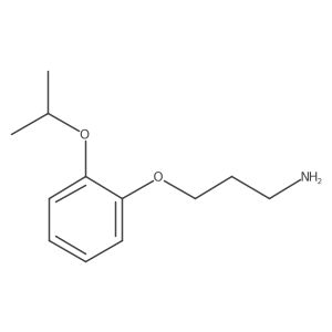 3-(2-Isopropoxy-phenoxy)-propylamine结构式