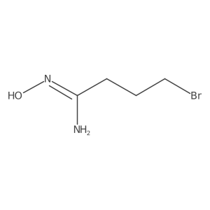 4-Bromo-N-hydroxybutanimidamide Structure
