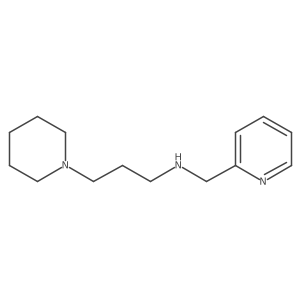 3-(Piperidin-1-yl)-N-(pyridin-2-ylmethyl)propan-1-amine Structure