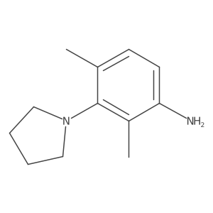2-(Pyrrolidin-1-yl)-4-amino-m-xylene结构式