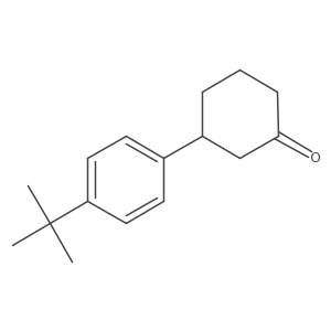 3-(4-Tert-butylphenyl)cyclohexanone Structure