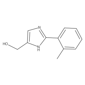 2-(o-Tolyl)imidazole-4-methanol Structure