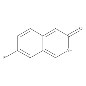 7-Fluoroisoquinolin-3-ol Structure