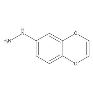 1,4-Benzodioxin-6-ylhydrazine Structure