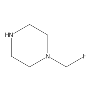1-(Fluoromethyl)piperazine Structure