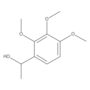 (R)-1-(2,3,4-Trimethoxyphenyl)ethan-1-ol Structure
