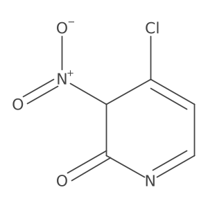 4-Chloro-3-nitro-2(3H)-pyridinone Structure