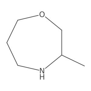 (R)-3-Methyl-1,4-oxazepane结构式