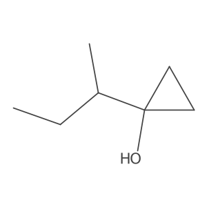1-(sec-Butyl)cyclopropan-1-ol结构式