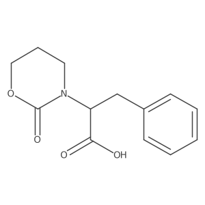 2-(2-Oxo-1,3-oxazinan-3-yl)-3-phenylpropanoic acid Structure