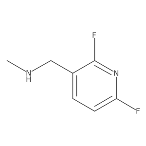 N-[(2,6-Difluoropyridin-3-yl)methyl]-N-methylamine Structure