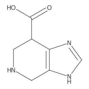 1H,4H,5H,6H,7H-imidazo[4,5-c]pyridine-7-carboxylic acid结构式