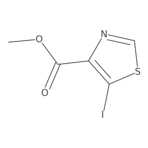 Methyl 5-iodothiazole-4-carboxylate Structure
