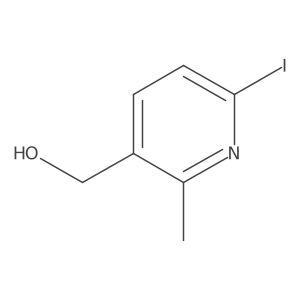 (6-iodo-2-methyl-3-pyridyl)methanol Structure