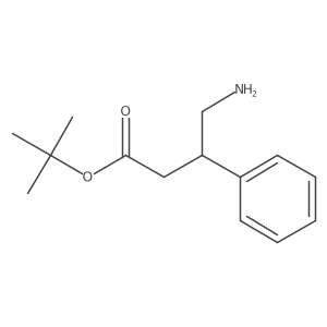 Tert-butyl 4-amino-3-phenylbutanoate Structure