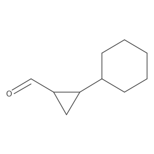 2-Cyclohexylcyclopropane-1-carbaldehyde Structure