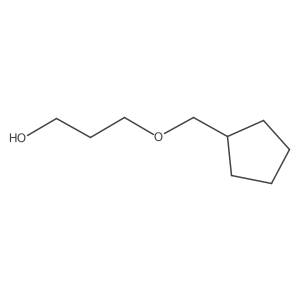 3-(Cyclopentylmethoxy)propan-1-ol Structure