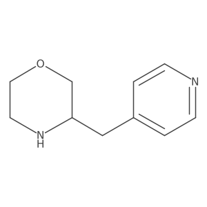 3-(Pyridin-4-ylmethyl)morpholine结构式