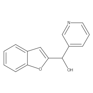 1-Benzofuran-2-yl(pyridin-3-yl)methanol结构式