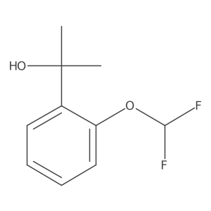 2-[2-(Difluoromethoxy)phenyl]propan-2-ol Structure