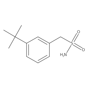 (3-Tert-butylphenyl)methanesulfonamide结构式
