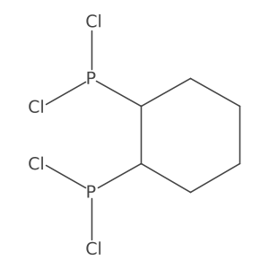 Dichloro-(2-dichlorophosphanylcyclohexyl)phosphane Structure