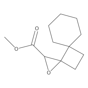 Methyl 1-oxadispiro[2.0.5^{4}.2^{3}]undecane-2-carboxylate Structure