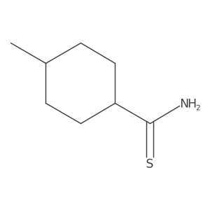 4-Methylcyclohexane-1-carbothioamide结构式