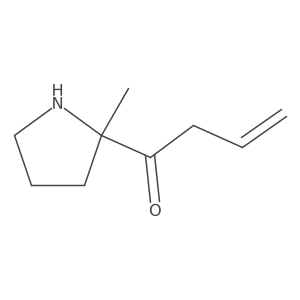 1-[(2R)-2-methylpyrrolidin-2-yl]but-3-en-1-one Structure