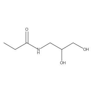 N-[(2R)-2,3-dihydroxypropyl]propanamide Structure