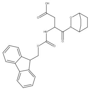 3-({[(9H-fluoren-9-yl)methoxy]carbonyl}amino)-4-{2-oxa-3-azabicyclo[2.2.2]octan-3-yl}-4-oxobutanoic acid Structure