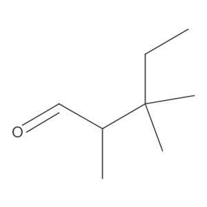 2,3,3-Trimethylpentanal结构式