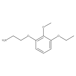 2-(3-Ethoxy-2-methoxyphenoxy)ethan-1-amine Structure