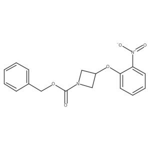 Benzyl 3-(2-nitrophenoxy)azetidine-1-carboxylate结构式