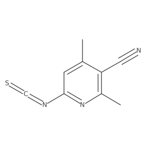 6-Isothiocyanato-2,4-dimethylnicotinonitrile Structure