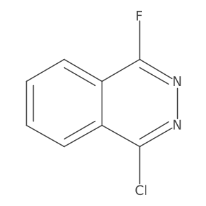 1-Chloro-4-fluorophthalazine Structure