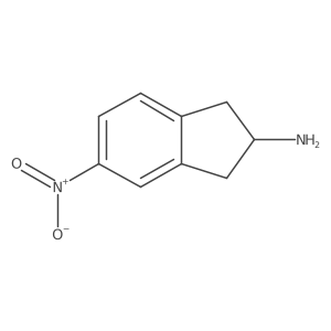 (R)-5-Nitro-2,3-dihydro-1H-inden-2-amine Structure