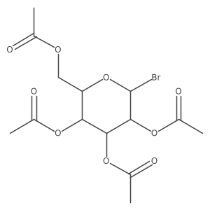 D-Mannopyranosyl bromide, tetraacetate Structure