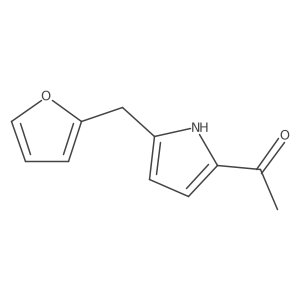 1-[5-(2-Furanylmethyl)-1H-pyrrol-2-yl]ethanone Structure