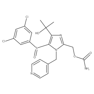 Capravirine metabolite C9/m7 Structure