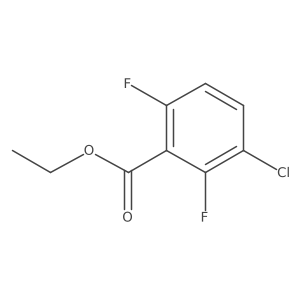 Ethyl 3-chloro-2,6-difluorobenzoate Structure
