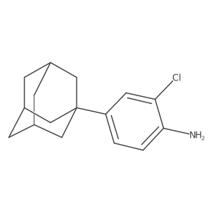 4-(Adamantan-1-yl)-2-chloroaniline结构式