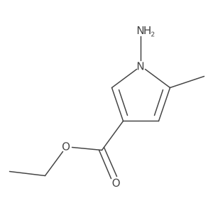Ethyl 1-amino-5-methyl-1h-pyrrole-3-carboxylate Structure