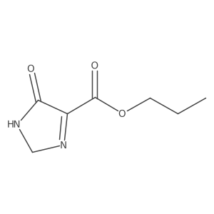 Propyl 5-oxo-2,5-dihydro-1H-imidazole-4-carboxylate Structure