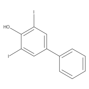 2,6-diiodo-4-phenyl-phenol Structure