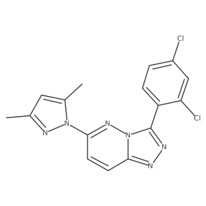 C16H12Cl2N6结构式